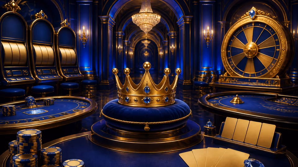 Lucky Emperor casino games category lobby scene